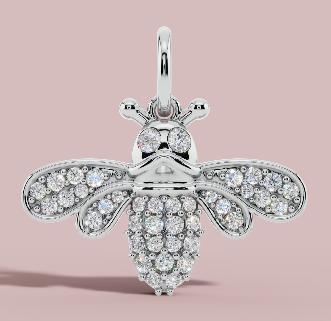 The Honey Bee Charm Pendant