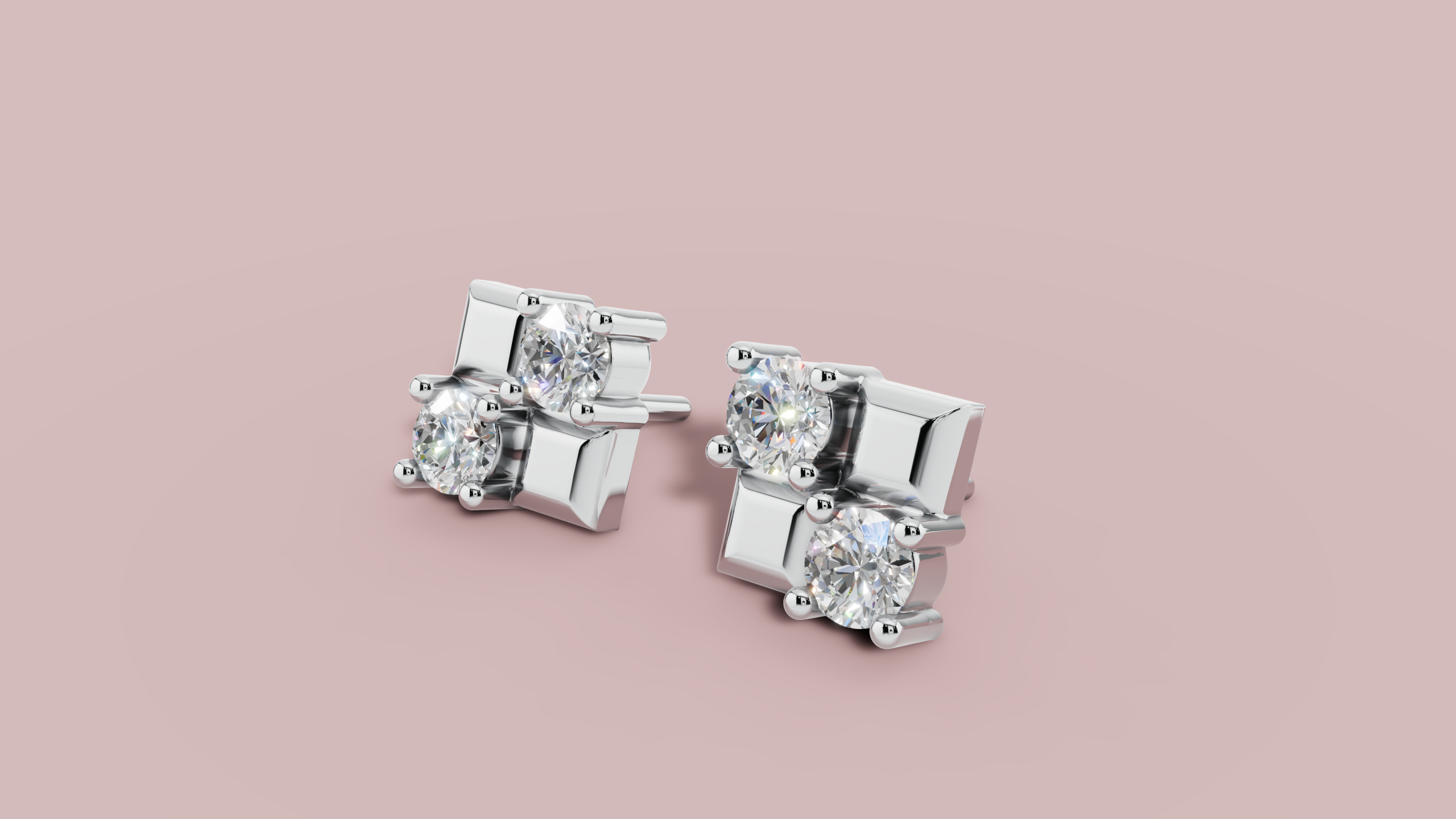 Quadra chic studs - Image 3