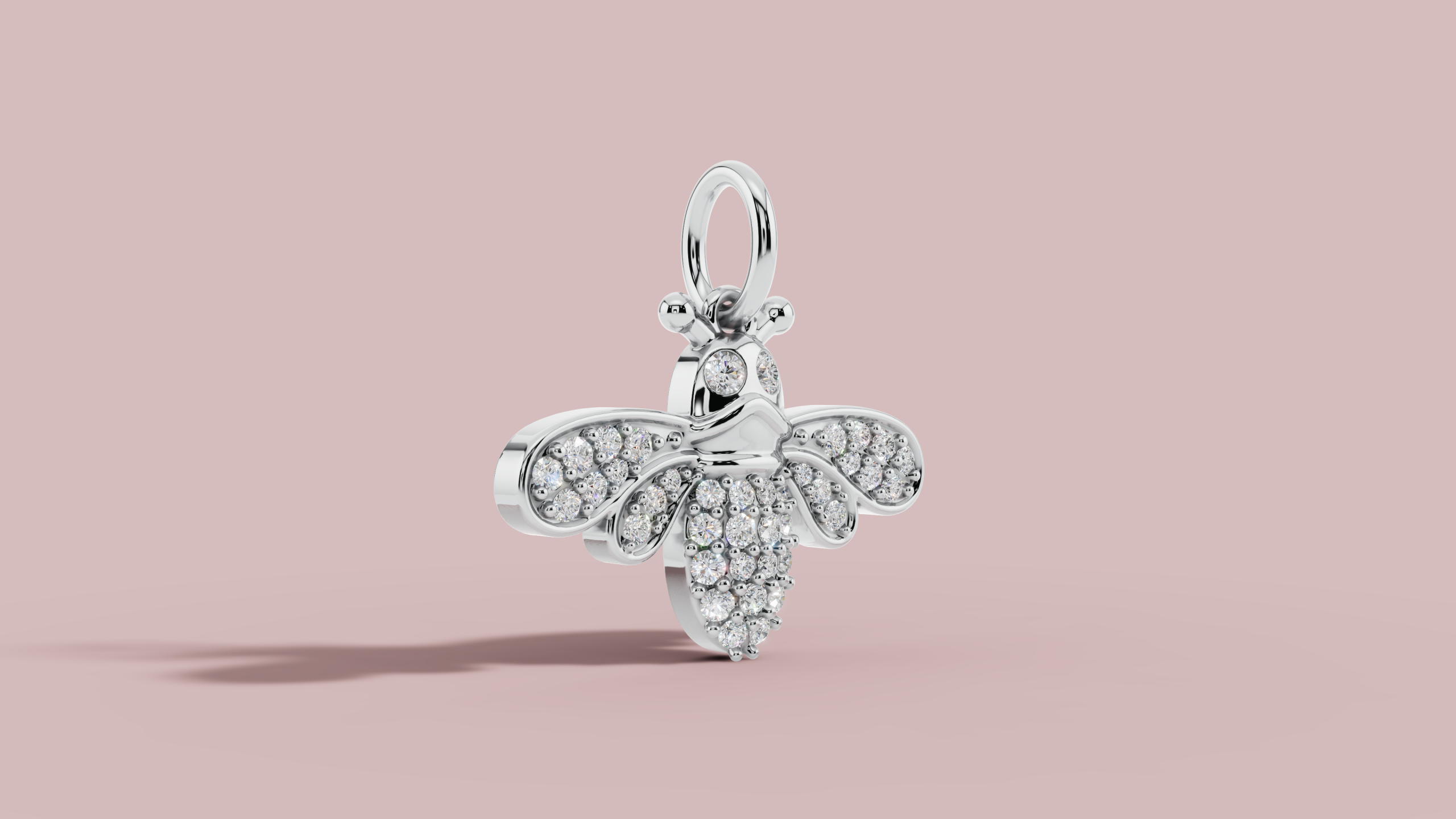 The Honey Bee Charm Pendant - Image 2