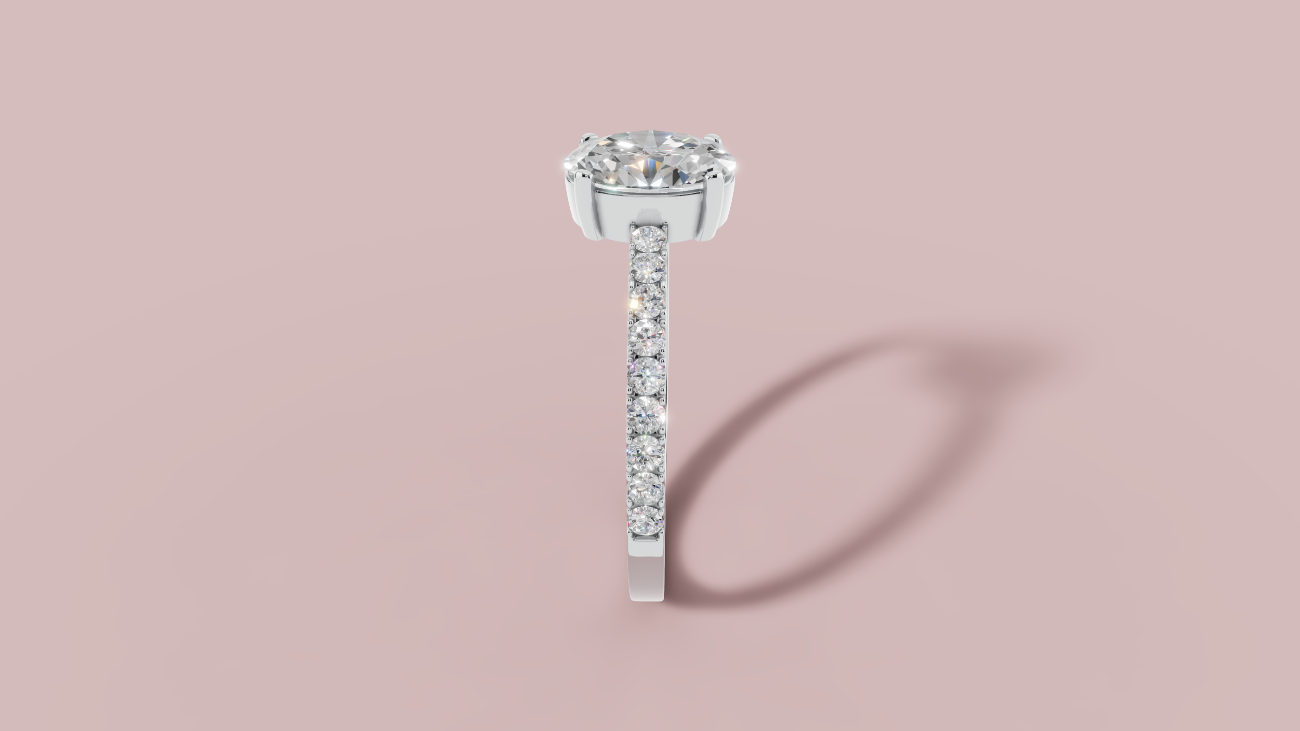 Aurielle oval ring - Image 3
