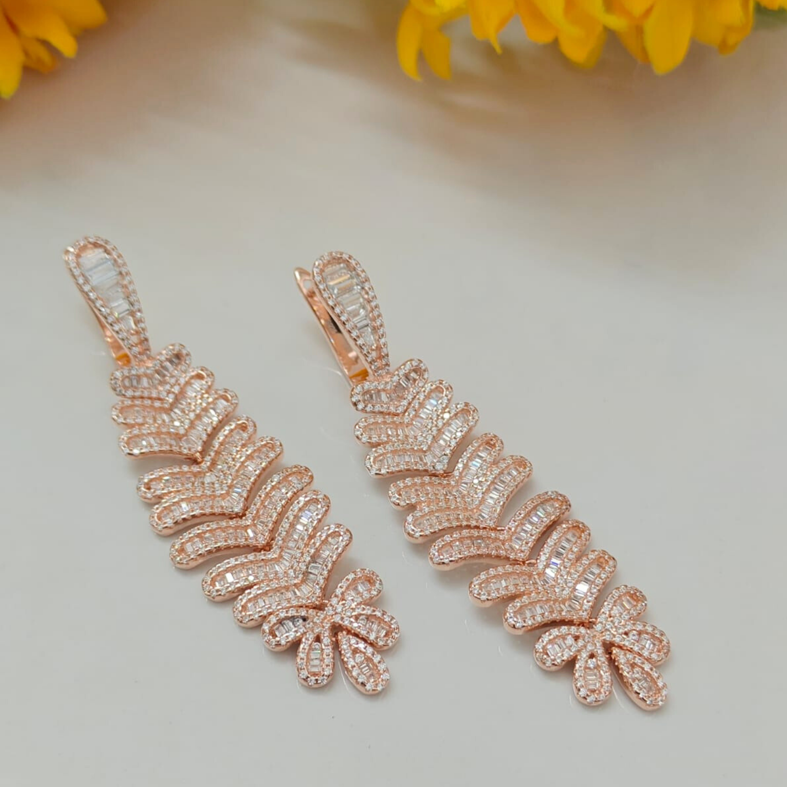 Radiant Frond Earrings