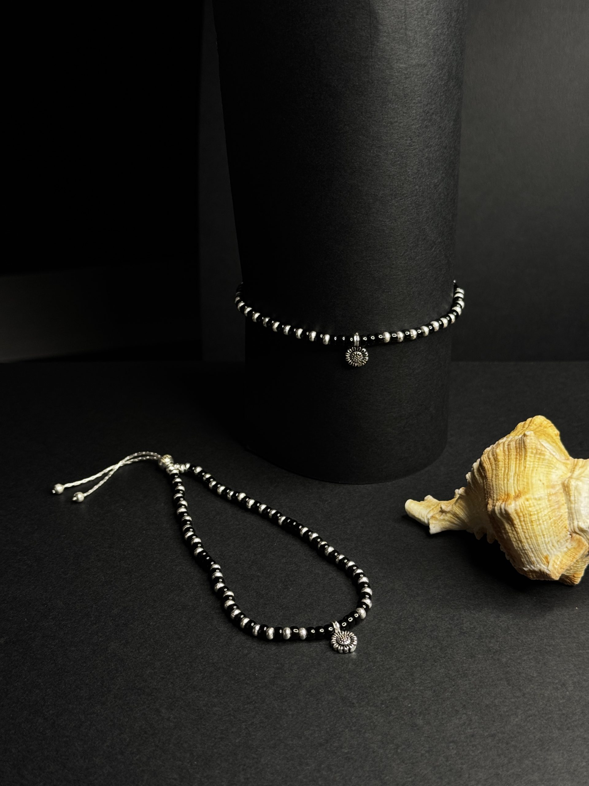 🌞Sunburst Charm Beaded Anklet🌞 - Image 3